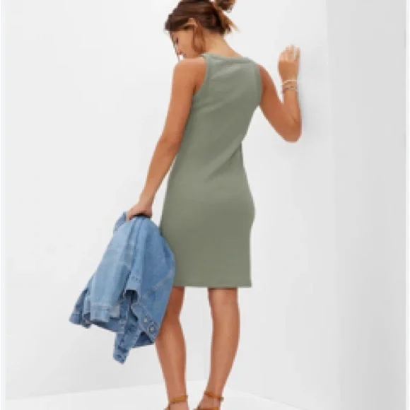 GAP Ribbed Tank Dress - Picture 3 of 6